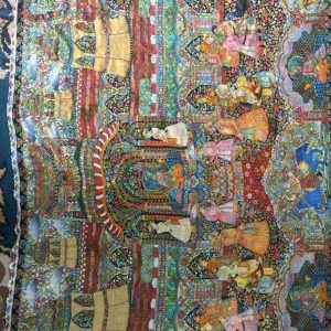 120 Count Kani Print Stole